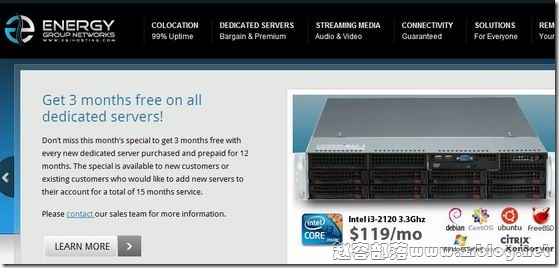EGIHosting：圣何塞服务器每月60美元起/1G无限流量服务器每月88美元起