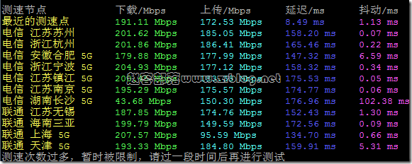 vmiss-la-9929-speedtest